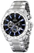 Festina Herreklokke F16488-3 Sport Sort/Stål Ø46 mm