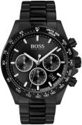 Hugo Boss Herreklokke 1513754 Sort/Stål Ø45 mm