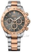 Hugo Boss Herreklokke 1513339 Ikon Grå/Rose-gulltonet stål Ø44 mm