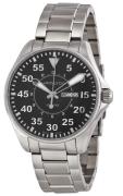 Hamilton Herreklokke H64611135 Khaki Aviation Sort/Stål Ø42 mm