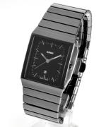 Rado Dameklokke R21700172 Ceramica Sort/Keramik