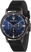 Maserati Herreklokke R8871630002 Eleganza Blå/Lær Ø42 mm