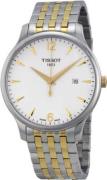 Tissot Herreklokke T063.610.22.037.00 T-Classic Sølvfarget/Gulltonet