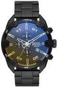 Diesel Herreklokke DZ4609 Spiked Flerfarget/Stål Ø49 mm