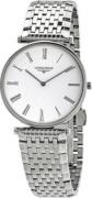 Longines Dameklokke L4.709.4.21.6 La Grande Classique De Hvit/Stål