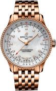 Breitling Dameklokke R17395211A1R1 Navitimer Automatic 35 Hvit/18