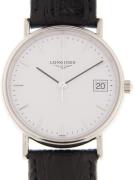 Longines Dameklokke L4.320.4.12.2 Grande Classique Hvit/Lær Ø30 mm