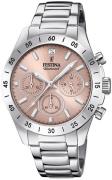 Festina Dameklokke F20397-3 Rosegullfarget/Stål Ø39 mm