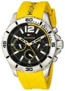 Tommy Hilfiger Herreklokke 1791144 Sort/Gummi Ø46 mm