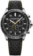 Raymond Weil Herreklokke 8570-SR2-05207 Tango Sort/Gummi Ø43 mm