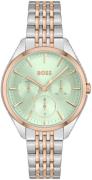 Hugo Boss Dameklokke 1502641 Saya Grønn/Rose-gulltonet stål Ø38 mm