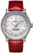 Breitling Dameklokke A17395211A1P6 Navitimer Automatic 35