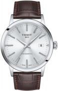 Tissot Herreklokke T129.407.16.031.00 T-Classic Sølvfarget/Lær Ø42