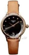 Tissot Dameklokke T133.210.36.056.00 Odaci-T Sort/Lær Ø33.17 mm