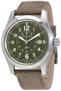 Hamilton Herreklokke H70605963 Khaki Field Grønn/Tekstil Ø42 mm