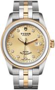 Tudor Dameklokke M53003-0006 Glamour Date Gulltonet/18 karat gult