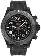 Breitling Herreklokke XB1210E41B1W1 Avenger Hurricane Sort/Gummi Ø50