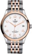 Tudor 1926 M91451-0011 Hvit/Rose-gulltonet stål Ø36 mm