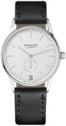 Nomos Glashütte N-381 Orion Sølvfarget/Lær Ø38 mm