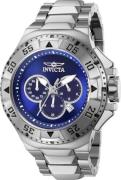 Invicta Herreklokke 43645 Excursion Blå/Stål Ø50 mm