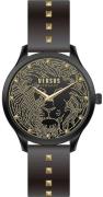 Versus by Versace VSPVQ0520 Domus Sort/Lær Ø40 mm