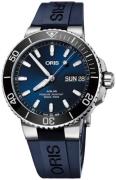 Oris Herreklokke 01 752 7733 4135-07 4 24 65EB Diving Blå/Gummi