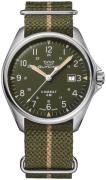 Glycine Herreklokke GL0458 Combat Grønn/Lær Ø43 mm