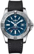 Breitling Herreklokke A32390111C1W1 Avenger Ii Gmt Blå/Gummi Ø43 mm