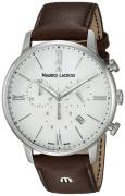 Maurice Lacroix Herreklokke EL1098-SS001-112-1 Eliros Hvit/Lær Ø40