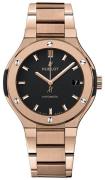 Hublot Herreklokke 568.OX.1180.OX Classic Fusion Sort/18 karat rosé