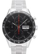 TAG Heuer Herreklokke CV201AH.BA0725 Carrera Calibre 16 Sort/Stål