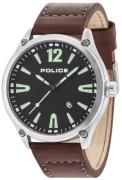 Police Herreklokke R1451287002 Sort/Lær Ø48 mm