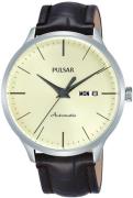 Pulsar Herreklokke PL4035X1EST Business Beige/Lær Ø43 mm