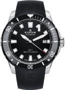 Edox Herreklokke 80119-3N-NIN CO-1 Sort/Gummi Ø42 mm