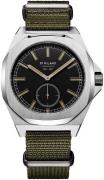 D1 Milano Herreklokke MTNJ03 Commando Sort/Tekstil Ø38 mm