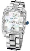 Ulysse Nardin Dameklokke 130-91AC-8C-601 Ladies Caprice Hvit/18 karat