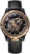 Ulysse Nardin Herreklokke 2513-500LE-2A-BLACK-5N-1A Freak S Sort/Lær