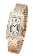 Cartier Dameklokke WB710008 Tank Americaine Sølvfarget/18 karat