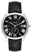 Cartier Herreklokke WSNM0009 Drive de Grå/Lær