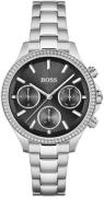 Hugo Boss Dameklokke 1502593 Sort/Stål Ø38 mm