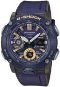 Casio G-Shock Herreklokke GA-2000-2AER LCD/Resinplast Ø48.7 mm