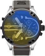 Diesel 99999 Herreklokke DZ7429 Sort/Gummi Ø57 mm