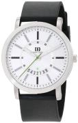 Danish Design Classic Herreklokke 3314541 Hvit/Gummi Ø42.5 mm