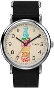 Timex Weekender TW2V29800 Beige/Tekstil Ø38 mm