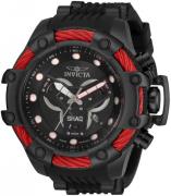 Invicta Shaq Herreklokke 33668 Sort/Stål Ø58 mm