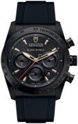 Tudor Fastrider Black Shield Herreklokke 42000cn-0005 Sort/Gummi Ø42