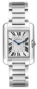 Cartier Tank Anglaise Dameklokke W5310044 Sølvfarget/Stål