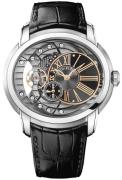 Audemars Piguet Millenary Herreklokke 15350ST.OO.D002CR.01 Grå/Lær