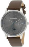 Lacoste 99999 Herreklokke 2011033 Grå/Lær Ø41 mm