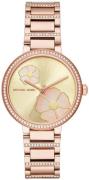 Michael Kors Courtney Dameklokke MK3836 Gulltonet/Rose-gulltonet